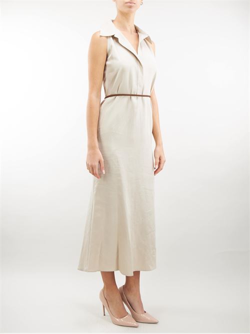 Linen and cotton dress Max Mara Studio MAX MARA STUDIO | Suit | TORTONA2